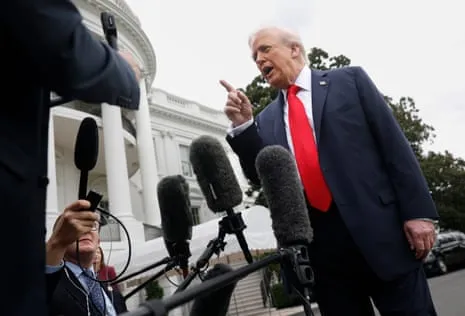 Donald Trump Confronts Down Under Reporter, Acknowledges Talks with Albanese