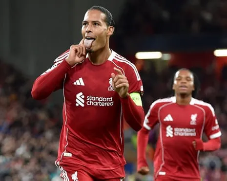 Van Dijk heads last-gasp victory against Spanish giants